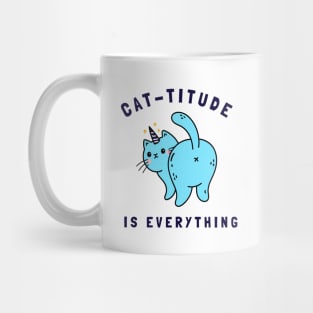 cat-titude is everything Mug